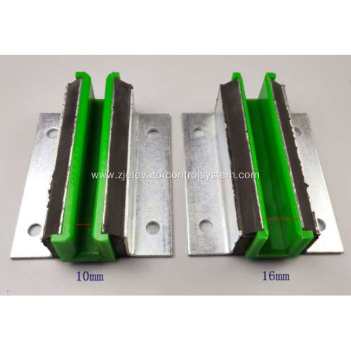 ZK10722 Green Guide Shoe Insert for KONE Elevators L=130mm